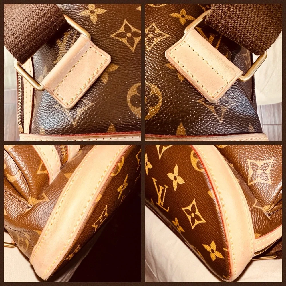 🏕🎒😎Authentic Louis Vuitton Sac A Dos Bosphore Backpack Monogram - Picture 14 of 16